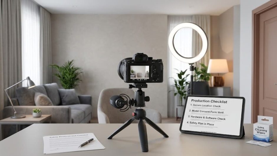 How to Safely Shoot Content for Adult Subscription Platforms